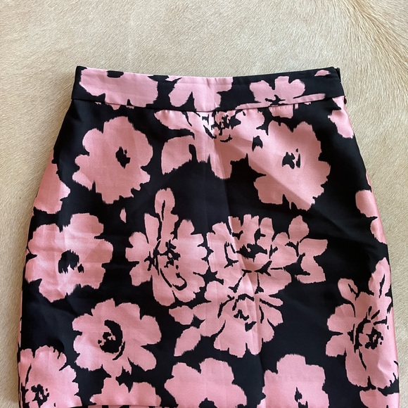 Milly floral black pink mini happy skirt - Picture 3 of 9